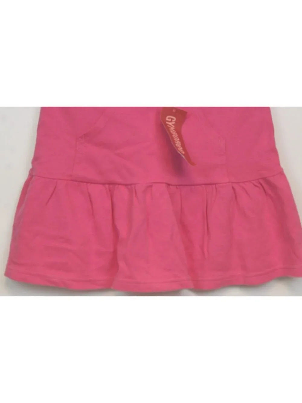 2008 Gymboree Tennis Match Skorts sz 8 Kangaroo Pocket Ruffle Peplum Elastic Wai